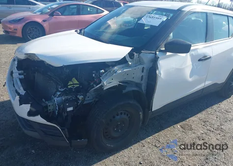 2020 Nissan Kicks S Xtronic Cvt from USA, damaged, VIN 3N1CP5BV6LL553888